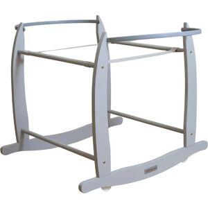 Clair de Lune Grey Moses Basket Rocking Stand - Moses Basket Stand Clair de Lune Grey Moses Basket Rocking Stand - Moses Basket Stand