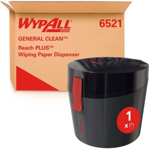 Dispensador Kimberly Clark Wypall Reach Plus - Dispensador central de toallas de papel - Negro Dispensador Kimberly Clark Wypall Reach Plus - Dispensador central de toallas de papel - Negro