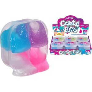 Kandy Toys Glitter Crystal Putty 4 In 1 - Fidget Toy Kandy Toys Glitter Crystal Putty 4 In 1 - Fidget Toy