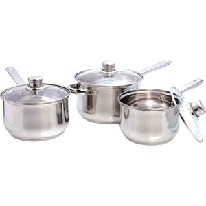 Buckingham Stainless Steel Cookware Set - 3 Piece - Induction Compatible Buckingham Stainless Steel Cookware Set - 3 Piece - Induction Compatible