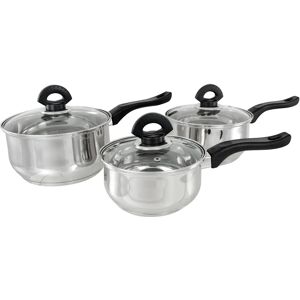 Buckingham Model Set of 3 Saucepans - Cookware Buckingham Model Set of 3 Saucepans - Cookware