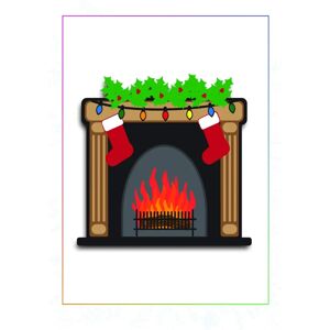 Go Craft Distribution SCC Christmas Fireplace - Craft Die Cutting System Go Craft Distribution SCC Christmas Fireplace - Craft Die Cutting System