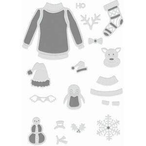 Sweet Dixie Christmas Jumper Die Set - Christmas - Silver Sweet Dixie Christmas Jumper Die Set - Christmas - Silver