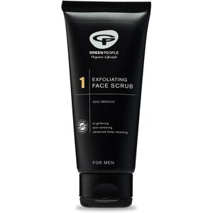 Green People No. 1 Organic Exfoliating Face Scrub for Men - 100ml Green People No. 1 Organic Exfoliating Face Scrub for Men - 100ml