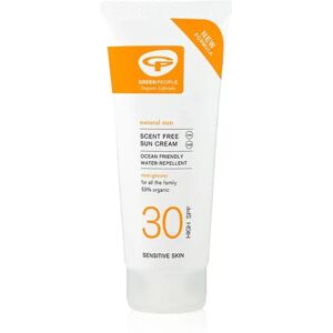 Green People Scent-Free Sun Cream SPF30 100ml Green People Scent-Free Sun Cream SPF30 100ml