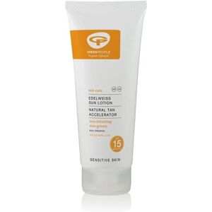 Green People Sun lotion with tanning accelerator SPF 15 (200 ml) Green People Sun lotion with tanning accelerator SPF 15 (200 ml)