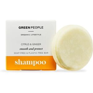 Green People Citrus & Ginger Shampoo Bar - 50g Natural & Organic Zero Waste Solid Shampoo Bar Green People Citrus & Ginger Shampoo Bar - 50g Natural & Organic Zero Waste Solid Shampoo Bar