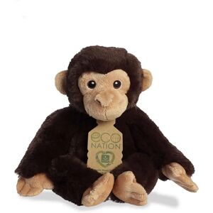 Aurora World Eco Nation Chimpanzee Plush - Recycled & Natural Fill Aurora World Eco Nation Chimpanzee Plush - Recycled & Natural Fill