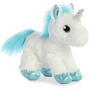 Aurora Frosty Unicorn - Sparkle Tales Stuffed Toy 12In White & Blue Aurora Frosty Unicorn - Sparkle Tales Stuffed Toy 12In White & Blue