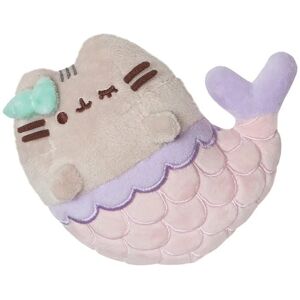 Aurora World Mermaid Pusheen Small - Eco-friendly Soft Toy - Pink & Purple Aurora World Mermaid Pusheen Small - Eco-friendly Soft Toy - Pink & Purple