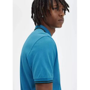 Fred Perry M3600 Blau Slim Fit Poloshirt Fred Perry M3600 Blau Slim Fit Poloshirt