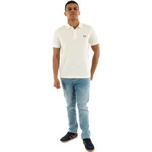 Fred Perry M6000 Polo Blanc Cassé - Casual & Cotton - Publicité Fred Perry M6000 Polo Blanc Cassé - Casual & Cotton - Publicité