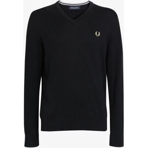 Fred Perry Grote Zwarte Trui - Trui Fred Perry Grote Zwarte Trui - Trui