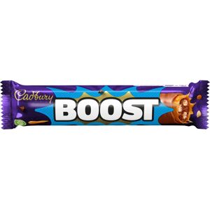 Cadbury Boost Chocolate Bar - Chocolate with Biscuit & Caramel Filling Cadbury Boost Chocolate Bar - Chocolate with Biscuit & Caramel Filling