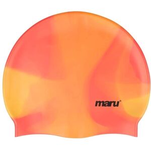 Maru Orange Silicone Swim Cap - Unisex Adult Lightweight Swim Cap Maru Orange Silicone Swim Cap - Unisex Adult Lightweight Swim Cap