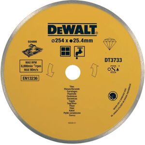 DeWALT DT3733-XJ Lâmina de diamante - Corte úmido cerâmica 254mm DeWALT DT3733-XJ Lâmina de diamante - Corte úmido cerâmica 254mm