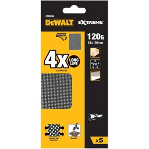 DeWalt DTM8622-QZ 1/3 Mesh Sanding Sheets - Fine 120 Grit - Sanding Accessory DeWalt DTM8622-QZ 1/3 Mesh Sanding Sheets - Fine 120 Grit - Sanding Accessory