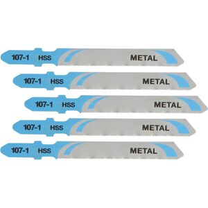 DeWALT DT2162-QZ T118G Metal Jigsaw Blades - 5 pcs DeWALT DT2162-QZ T118G Metal Jigsaw Blades - 5 pcs