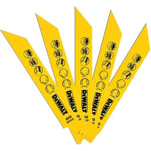 DeWALT DT2384-QZ Bi Metal Reciprocating Saw Blade - 152mm - Power Tool Accessory DeWALT DT2384-QZ Bi Metal Reciprocating Saw Blade - 152mm - Power Tool Accessory