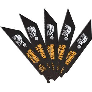 DeWalt DT2407L 2X Life Reciprocating Metal Saw Blades - 152mm, 14/18 TPI DeWalt DT2407L 2X Life Reciprocating Metal Saw Blades - 152mm, 14/18 TPI