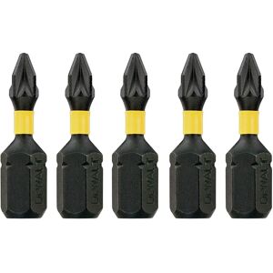 DeWalt Impact Torsion Bits PZ1 - 25mm - Pack of 5 DeWalt Impact Torsion Bits PZ1 - 25mm - Pack of 5