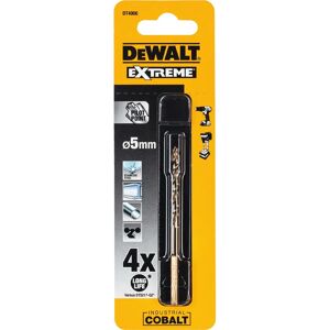 DeWALT DT4906-QZ Perceuse en Cobalt Impact - Métal - 5mm - 86mm - Publicité DeWALT DT4906-QZ Perceuse en Cobalt Impact - Métal - 5mm - 86mm - Publicité