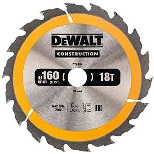 DeWALT DT1931-QZ Iskunkestävä ympyräsahalevy - 160mm DeWALT DT1931-QZ Iskunkestävä ympyräsahalevy - 160mm