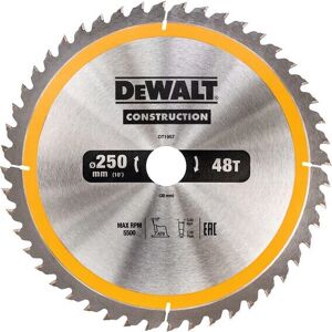 DeWALT DT1957-QZ Impactbestendig Cirkelzaagblad - 25cm - Bouw DeWALT DT1957-QZ Impactbestendig Cirkelzaagblad - 25cm - Bouw