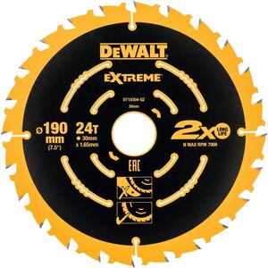 DeWALT DT10399-QZ 24T 190mm Circular Saw Blade - 3 Blades DeWALT DT10399-QZ 24T 190mm Circular Saw Blade - 3 Blades