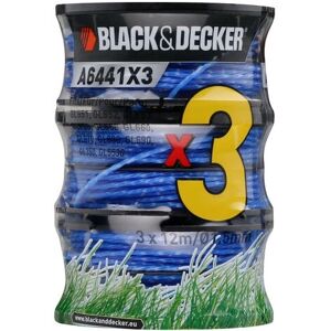 Black & Decker A6441X3 Blue String Trimmer Spools - 3 Reels Black & Decker A6441X3 Blue String Trimmer Spools - 3 Reels