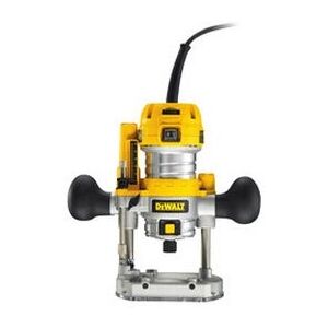 DeWALT D26203 - Fresatrice elettrica a velocità variabile - Argento & Giallo DeWALT D26203 - Fresatrice elettrica a velocità variabile - Argento & Giallo