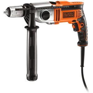 Black & Decker KR911K-QS Akku-Bohrmaschine - 2 Geschwindigkeiten, Schlag Black & Decker KR911K-QS Akku-Bohrmaschine - 2 Geschwindigkeiten, Schlag