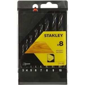 Stanley STA56006-QZ 8-Piece Wood Drill Bit Set Stanley STA56006-QZ 8-Piece Wood Drill Bit Set