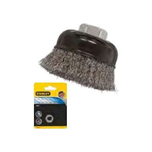 Stanley STA36040-XJ Drill Attachment - Metal Wire Cup Brush Stanley STA36040-XJ Drill Attachment - Metal Wire Cup Brush