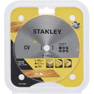 Stanley X10080 Cirkelzaagblad - 140mm, 12,7mm, 100T Stanley X10080 Cirkelzaagblad - 140mm, 12,7mm, 100T