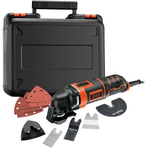 Black & Decker MT300KA-QS Oszillierendes Multitool Schwarz-Orange - 300 W Black & Decker MT300KA-QS Oszillierendes Multitool Schwarz-Orange - 300 W