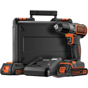 Perceuse Black & Decker ASD18KB-QW - Autoselect, 18V, Orange Perceuse Black & Decker ASD18KB-QW - Autoselect, 18V, Orange