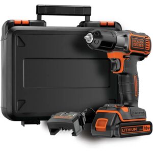 Boormachine Black & Decker ASD184K-QW - AutoSense, 18V, LED-licht Boormachine Black & Decker ASD184K-QW - AutoSense, 18V, LED-licht
