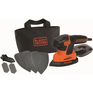 Black & Decker KA2000 - Mouse Sander - 120 W, Black/Orange Black & Decker KA2000 - Mouse Sander - 120 W, Black/Orange