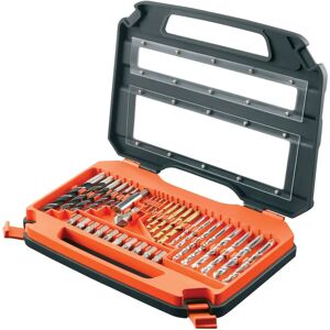 Jeu de mèches Black & Decker A7231-XJ - 76 pièces - Publicité Jeu de mèches Black & Decker A7231-XJ - 76 pièces - Publicité