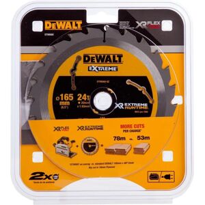 DeWALT DT99560-QZ 165mm okrągłe ostrze do piły - Twarde drewno, laminat, sklejka DeWALT DT99560-QZ 165mm okrągłe ostrze do piły - Twarde drewno, laminat, sklejka
