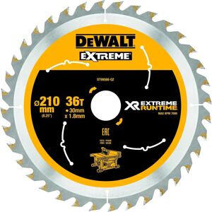 DeWalt DT99566-QZ 210mm Table Saw Blade - 36T, FlexVolt XR DeWalt DT99566-QZ 210mm Table Saw Blade - 36T, FlexVolt XR