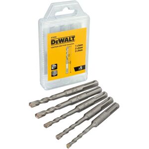 DeWALT DT9399-QZ Drill Bit - 5 Piece SDS-Plus Set DeWALT DT9399-QZ Drill Bit - 5 Piece SDS-Plus Set