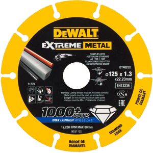 DeWALT DT40252-QZ Angle Grinder Accessory - Cutting Disc DeWALT DT40252-QZ Angle Grinder Accessory - Cutting Disc