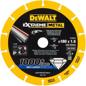 DeWALT DT40254-QZ Diamond Blade - Extreme Metal 180mm DeWALT DT40254-QZ Diamond Blade - Extreme Metal 180mm