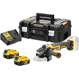 Smerigliatrice Dewalt DCG405P2 - 18V, 125mm, brushless, 5Ah Smerigliatrice Dewalt DCG405P2 - 18V, 125mm, brushless, 5Ah