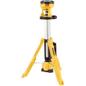 DeWALT DCL079 Arbejdslampe - LED Tripod, Sort, Gul DeWALT DCL079 Arbejdslampe - LED Tripod, Sort, Gul