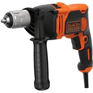 Perceuse Black & Decker BEH850-QS - 850W, 3100 tr/min, Sans clé, Noir/Orange - Publicité Perceuse Black & Decker BEH850-QS - 850W, 3100 tr/min, Sans clé, Noir/Orange - Publicité