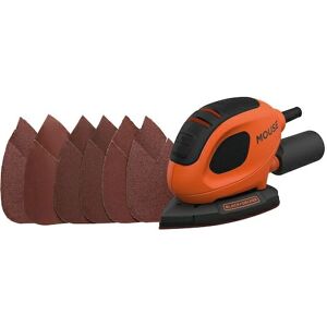 Black and Decker 55W Mouse® Detail Sander and 6 Sanding Sheets BEW230 Black and Decker 55W Mouse® Detail Sander and 6 Sanding Sheets BEW230