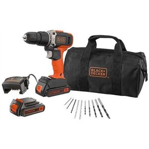 Black & Decker BCD003BA10S-QW wiertarka - 1400 RPM - bezprzewodowe narzędzie Black & Decker BCD003BA10S-QW wiertarka - 1400 RPM - bezprzewodowe narzędzie